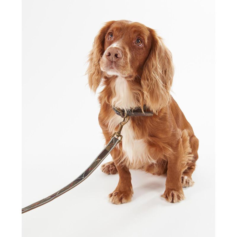 Barbour Reflective Tartan Dog Lead image number 3